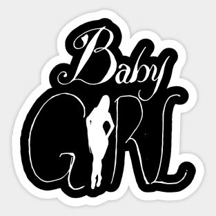 baby girl Sticker